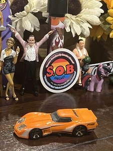 Hot Wheels 1976 Chevrolet Greenwood Corvette Orange Diecast USED EX Condition - Picture 1 of 9