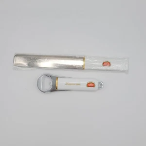 2 Piece Stella Artois Barware Beer Foam Skimmer Scraper & Bottle Opener SS 2012 - Picture 1 of 6