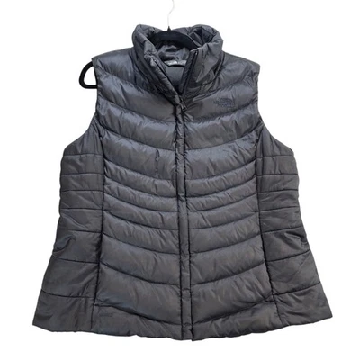 Chaleco acolchado The North Face 550 negro para mujer XL senderismo activo al aire libre Foto 1 de 4