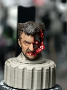 1/12 Custom Fire Face Wolverine Head Carved Fit For 6'' ML Action Figure - Picture 1 of 3