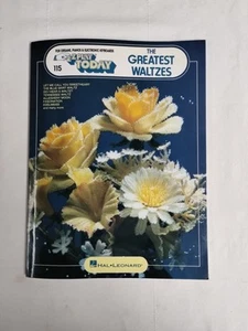 The Greatest Waltzes - E-Z Play Today Songbook # 115 by Hal Leonard - Picture 1 of 9