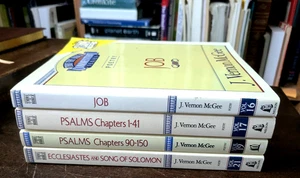 J. Vernon McGee Commentary Lot BOOKS OF POETRY--FAST SHIPPING - Imagen 1 de 1