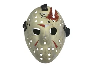 TED WHITE handsigniert JASON VOORHEES Freitag der 13. Pt. 4 Hockey Masken BECKETT - Bild 1 von 8