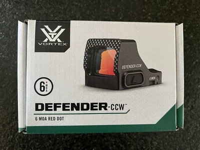 Vortex Defender CCW 6 MOA RED DOT - Top Zustand In OVP mit Rechnung - Bild 1 von 4