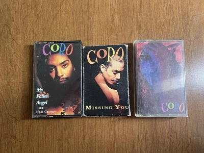 Coro 3 Tape Lot My Fallen Angel + Missing You + Coro Inlay House Freestyle 90s - Image 1 of 4