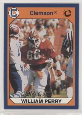 1990 Collegiate Collection Clemson Tigers Promos William Perry #C9 - Image 1 of 2