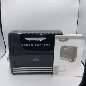 Nostalgia BCN6BK Household Bacon Express, Healthier, Faster, Crispy - Picture 1 of 5