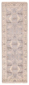 Vintage Hand-knotted Runner Rug 2'6" x 7'11" Traditional Oriental Wool Carpet - Picture 1 of 9