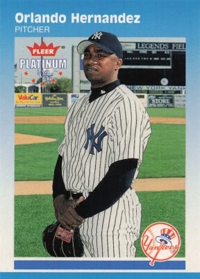 2002 Fleer Platinum #220 Orlando Hernandez - Image 1 of 2