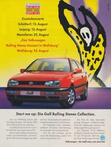 Volkswagen VW Golf III - Reklame Werbeanzeige Original-Werbung 1995