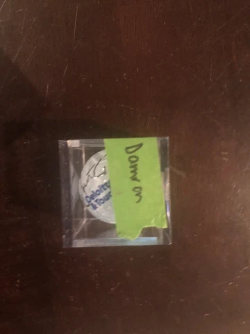 Robert Damron Signed Golf Ball Cover