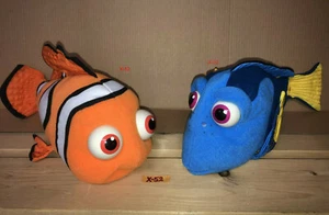 Finding Nemo vintage Plush Toy Nemo & Dory 2002 soft seaside pal Disney Pixar - Picture 1 of 6