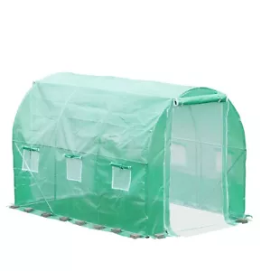 Aoodor 10x7x7FT Gewächshaus Ersatz Abdeckung Outdoor Begehbarer Tunnel (nur Abdeckung) - Bild 1 von 9