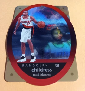 1996-97 cubierta superior SPX DORADO troquelado Randolph Childress #39 - Trailblazers - Imagen 1 de 2