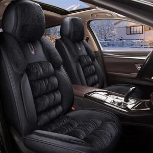 Car 5-Seat Covers For Ford Maverick 2022-2024 Plush Winter Warm Seat Cushion Set - Picture 1 of 8