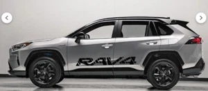 Toyota RAV4 Large Side Door Decals Both Sides Graphics 4WD - Picture 1 of 5