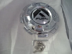 Fuel Wheels Chrome Custom Wheel Center Cap Caps # 1003-37 / 1002-41 (1 CAP) - Picture 1 of 4