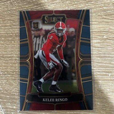 2023 Panini Select Draft Picks - Concourse #25 Kelee Ringo (RC) Base Eagles - Image 1 of 2