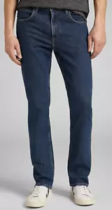 Lee Jeans Hombre Brooklyn Recto Elástico Corte Regular 'Darkstone' SEGUNDOS L15 - Imagen 1 de 11