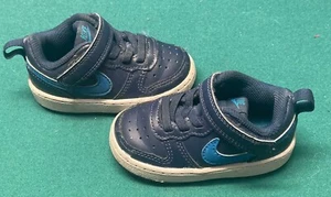 Nike Court Borough Toddler Shoes Size 5 Color Blue BQ5453-403 Great Condition! - Picture 1 of 5