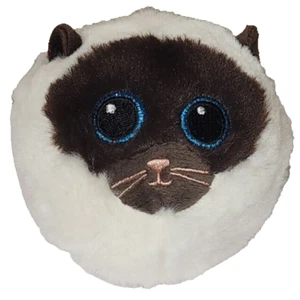 Ty Beanie Bouncers - SAMMY the Siamese Cat (3-4 Inch) NEW Bouncy Ball Toy - Picture 1 of 5