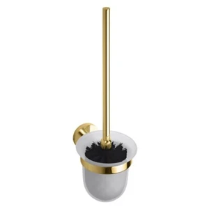 BILLO WC-Garnitur Gold poliert 140x95x370 mm Bad & WC >> zum Bohren oder Kleben - Bild 1 von 2