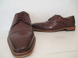 Giorgio Brutini Mens Revenant 25074 Leather Oxford Dress Shoe Rust Size 10.5 M - Picture 1 of 4