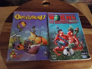 worms and overboard user guide for pc original vintage - Imagen 1 de 4