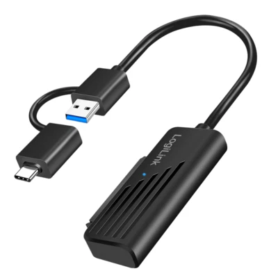 USB-C 3.0 zu SATA 22 Pin Adapter Kabel für 2.5 Zoll Festplatten extern HDD SSD - Bild 1 von 3