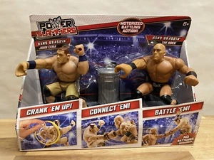 WWE POWER SLAMMERS ~ JOHN CENA ~ THE ROCK ~ STARTER PACK NEU IN VERPACKUNG MIT MÜLLEIMER!  - Bild 1 von 9