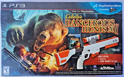 Cabela's Dangerous Hunts 2011 PS3 Wireless Gun And Box Only (with Manual) - Image 1 of 4