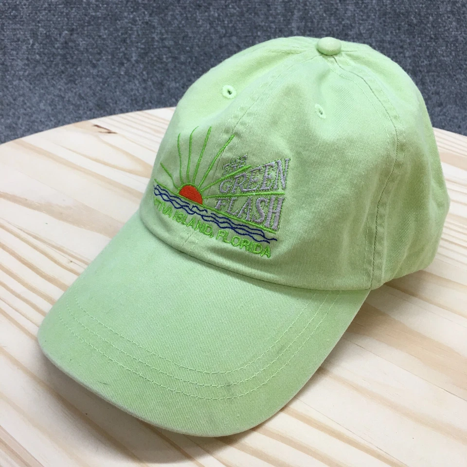 Gorra de béisbol The Green Flash Fahrenheit para hombre OS logotipo bordado ajustable Foto 1 de 4