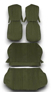 Seat Covers for Fiat 16907oz 1968 - 1972 Dark Green - Picture 1 of 7