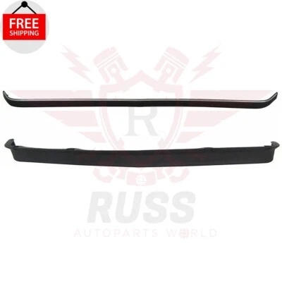 For 1988-2000 Chevrolet GMC C/K Series Front Bumper Valance + Molding Strip Trim - Image 1 of 4