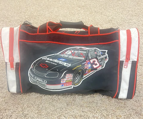Vintage Dale Earnhardt #3 Sports/Duffel Bag Nascar ADS Sports EXC Cover