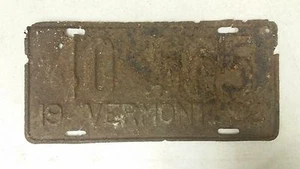 1938 VERMONT License Plate 40 565 - Picture 1 of 1