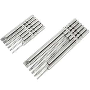 1 Pcs Lengths 60mm/100mm Flat Head Magnetism Screwdriver Bits Shank Diameter 5mm - Picture 1 of 22
