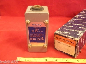 Honeywell Microswitch 102ML1 Limit Switch 10A 120-240-480-600 VAC 1/2 1 Hp New - Picture 1 of 4