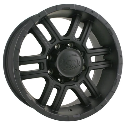 1 New 18x9 Ion Style 179 Black Wheel/Rim 6x139.7 6-139.7 6x5.5 18-9 ET12 - Image 1 of 3