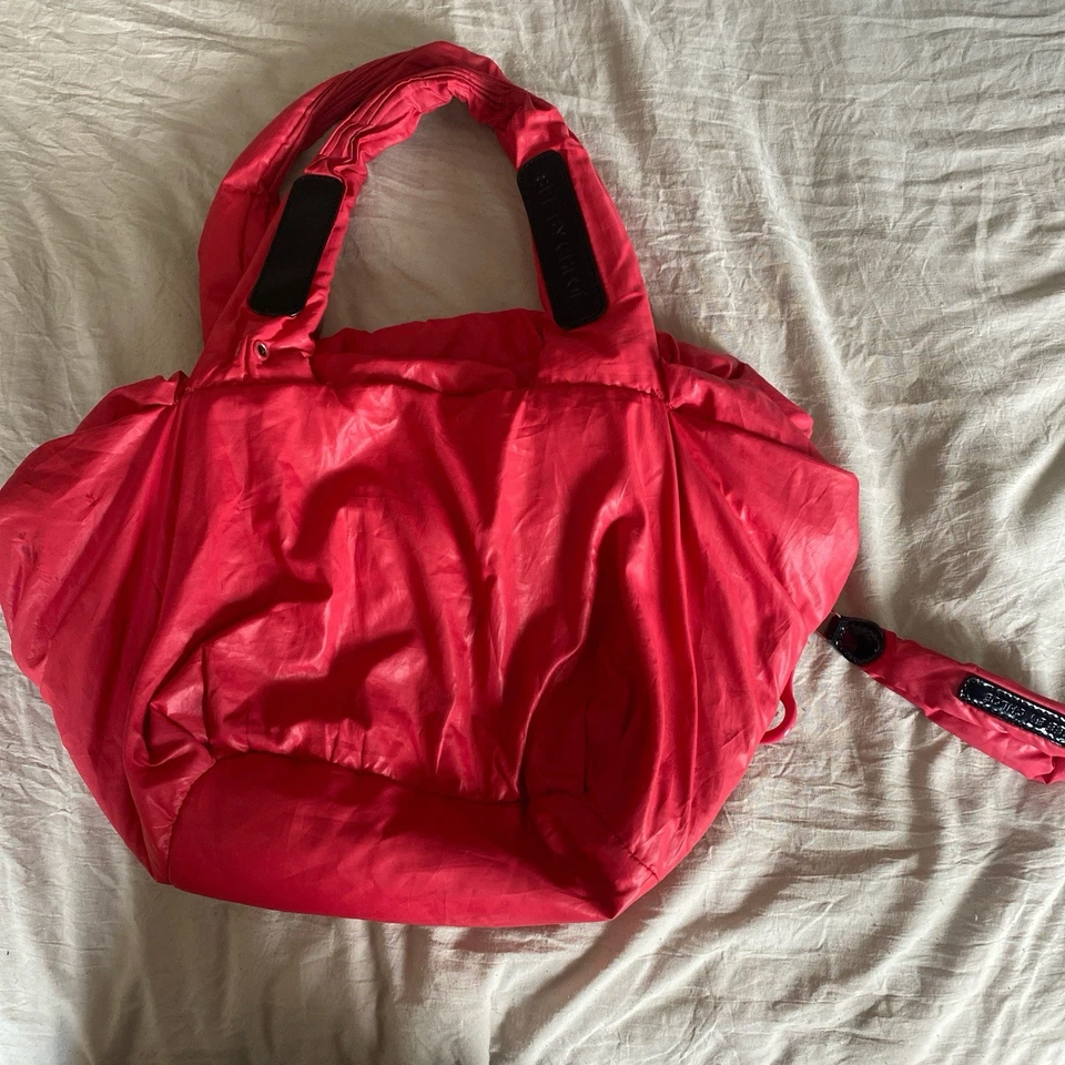 Bolsa de ombro feminina See by Chloe vermelha acolchoada - Imagem 1 de 4