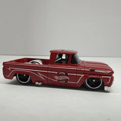 Camioneta pickup Chevy Hot Wheels Custom '62 ~ roja ~ paquete de 5 exclusiva difícil de encontrar Foto 1 de 4