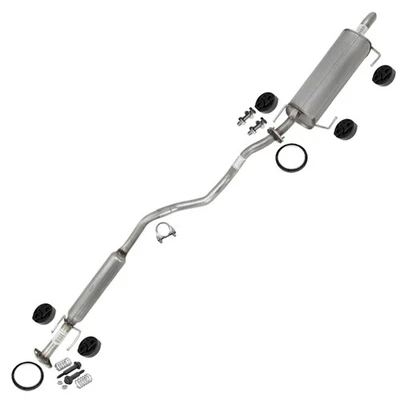 Stainless Steel Resonator Muffler Exhaust Kit fits: 2009-2011 Nissan Versa 1.6L - Image 1 of 4