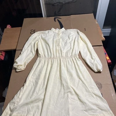 Byer Too! Vestido midi de camarera vintage, talla 12, disfraz de calcetín, vestido retro Foto 1 de 4