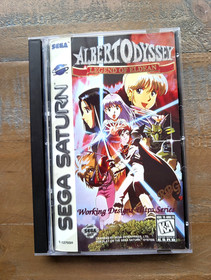 LIKE NEW ✹ Albert Odyssey ✹ Sega Saturn Game W/Registration Card ✹ USA