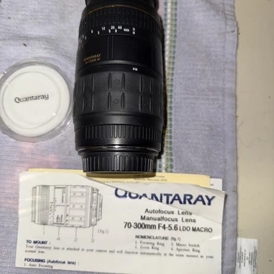 Quantaray 70-300mm F4 - 5.6 LDO Macro Lens - Image 1 of 2