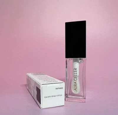 Laura Geller Fine Shine Glossy Lip Oil-  Glass Half Full - Clear 0.25 oz / 7 g - Image 1 of 3