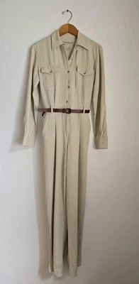 Jones New York Country Jumpsuit Size 4 Vintage Tan - Image 1 of 4