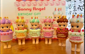 Sonny Angel Regalo Cumpleaños 2017 Cake Series - Juego Completo de 6 - Imagen 1 de 6