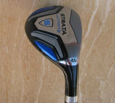 STRATA ULTIMATE 4 HYBRID 22 LOFT REGULAR FLEX STEEL SHAFT 4H CALLAWAY RH #4 - Image 1 of 4