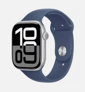 NEW APPLE Watch Series 10 42 mm Jet Black AL SB S/M CELLULAR MWX63QA/A Hot - Photo 1 sur 5